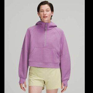 Lululemon Scuba Oversized 1/2 Zip Hoodie - Wisteria Purple